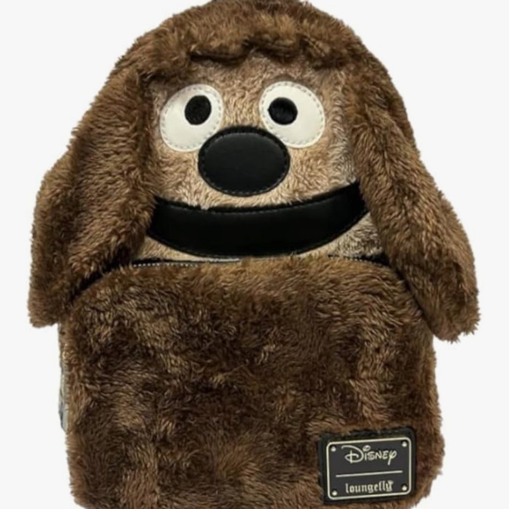 NWT Loungefly Rawlf Muppets Brown Plush Backpack